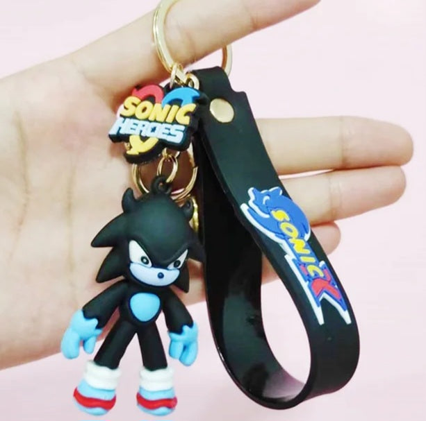 Cartoon hedgehog keychain