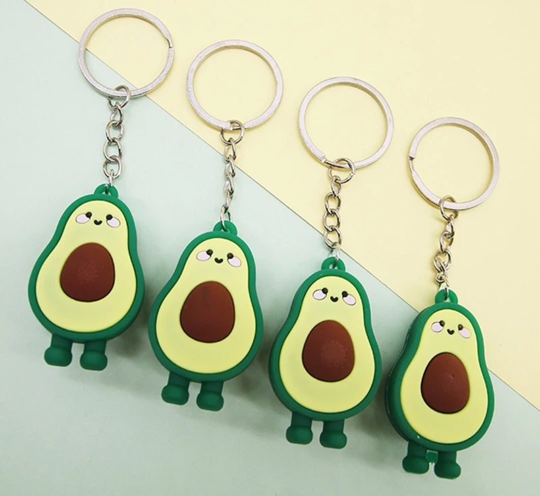 Avocado keyring
