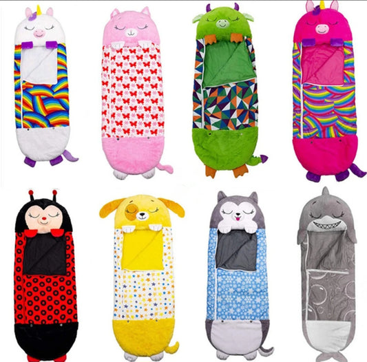 Children's sleeping bag/pillow