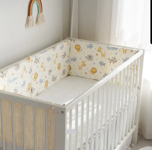 Cotton cot bumper