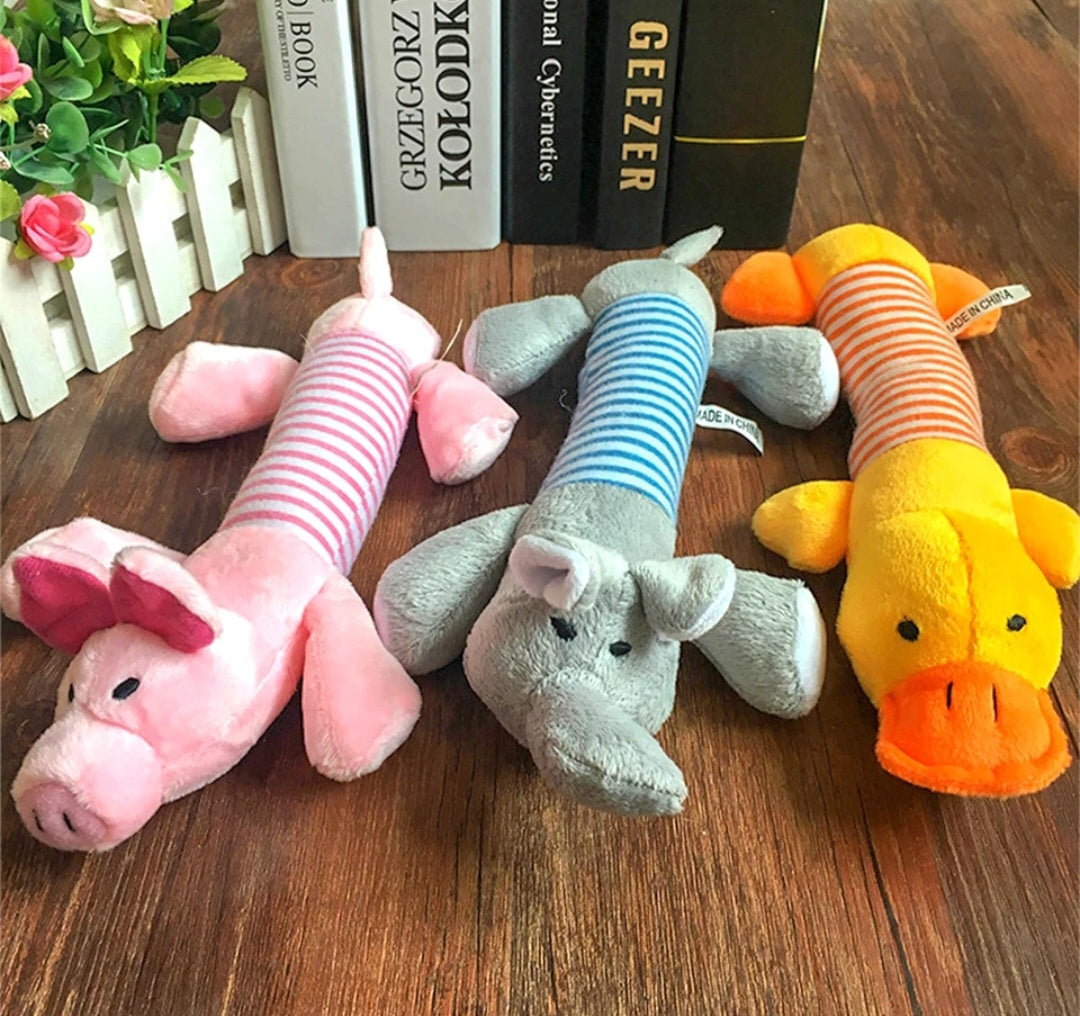 Squeaky dog toy