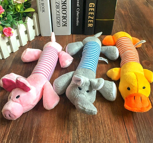 Squeaky dog toy
