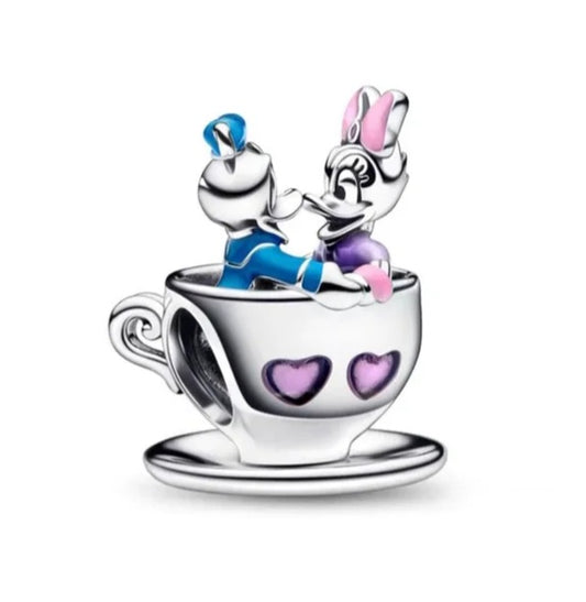 Duck 925 silver charm