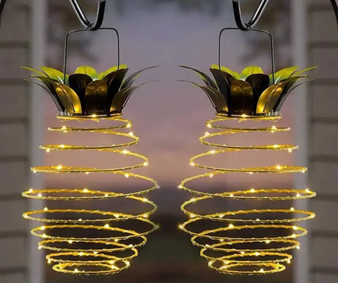 Solar powered pineapple
