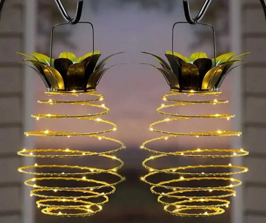 Solar powered pineapple