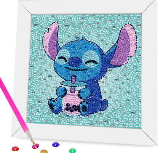 Kids alien diamond art