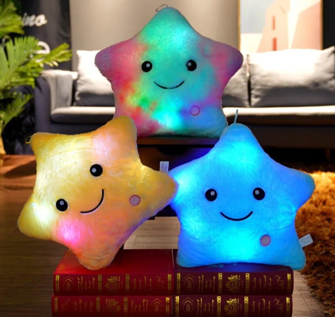 34cm luminous star cushion