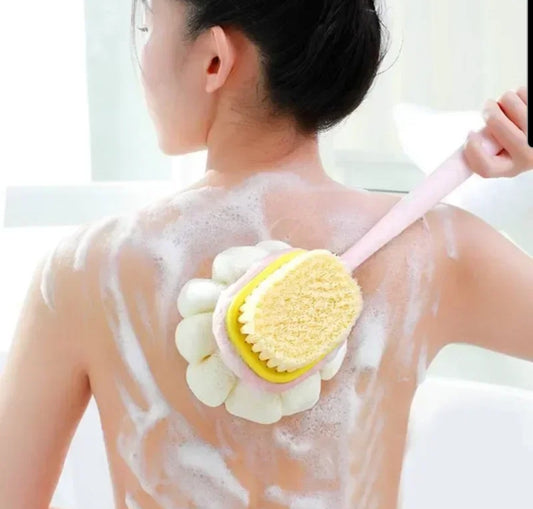 Long soft hair back brush