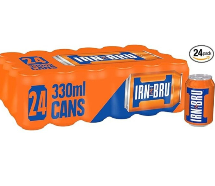 IRN-BRU Multipack Cans 24 x 330ml Cans