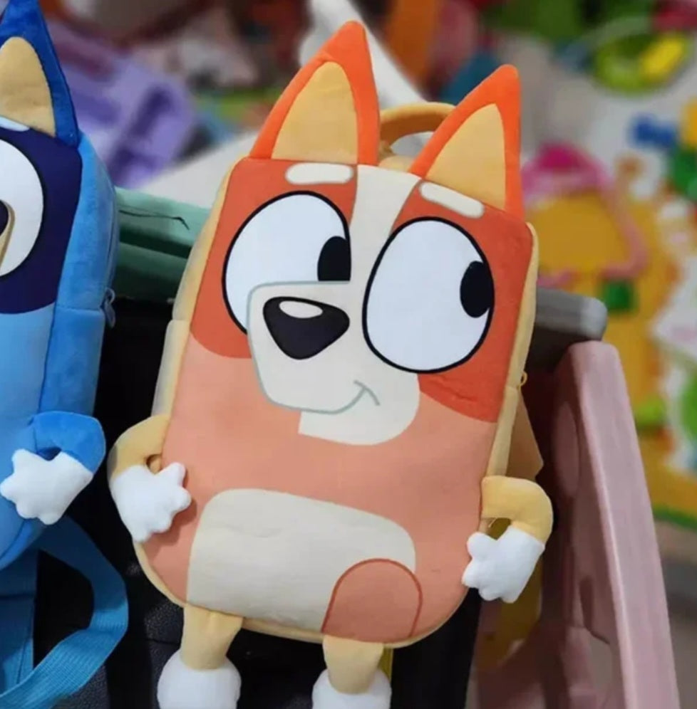 Dog plush backpack
