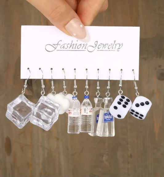 Dangle drop earrings