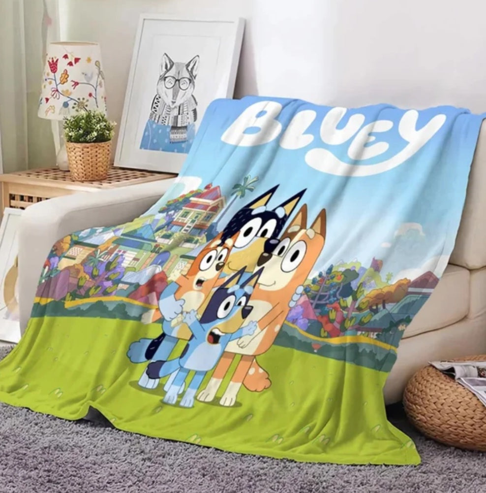 Dog family blanket