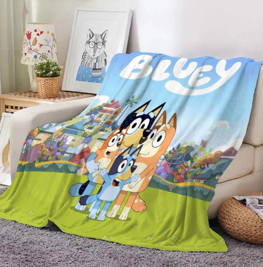 Dog family blanket