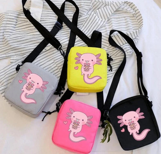 Axolotl shoulder bag