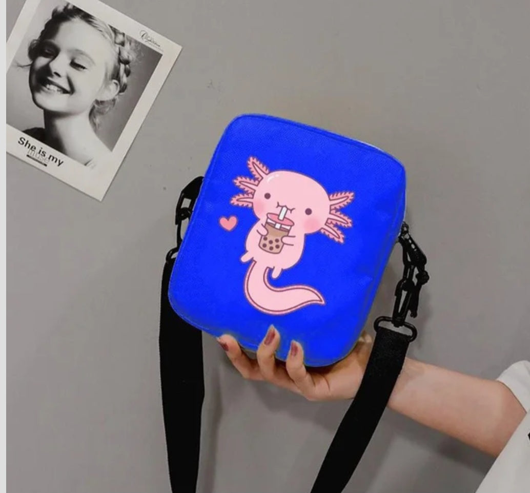 Axolotl shoulder bag