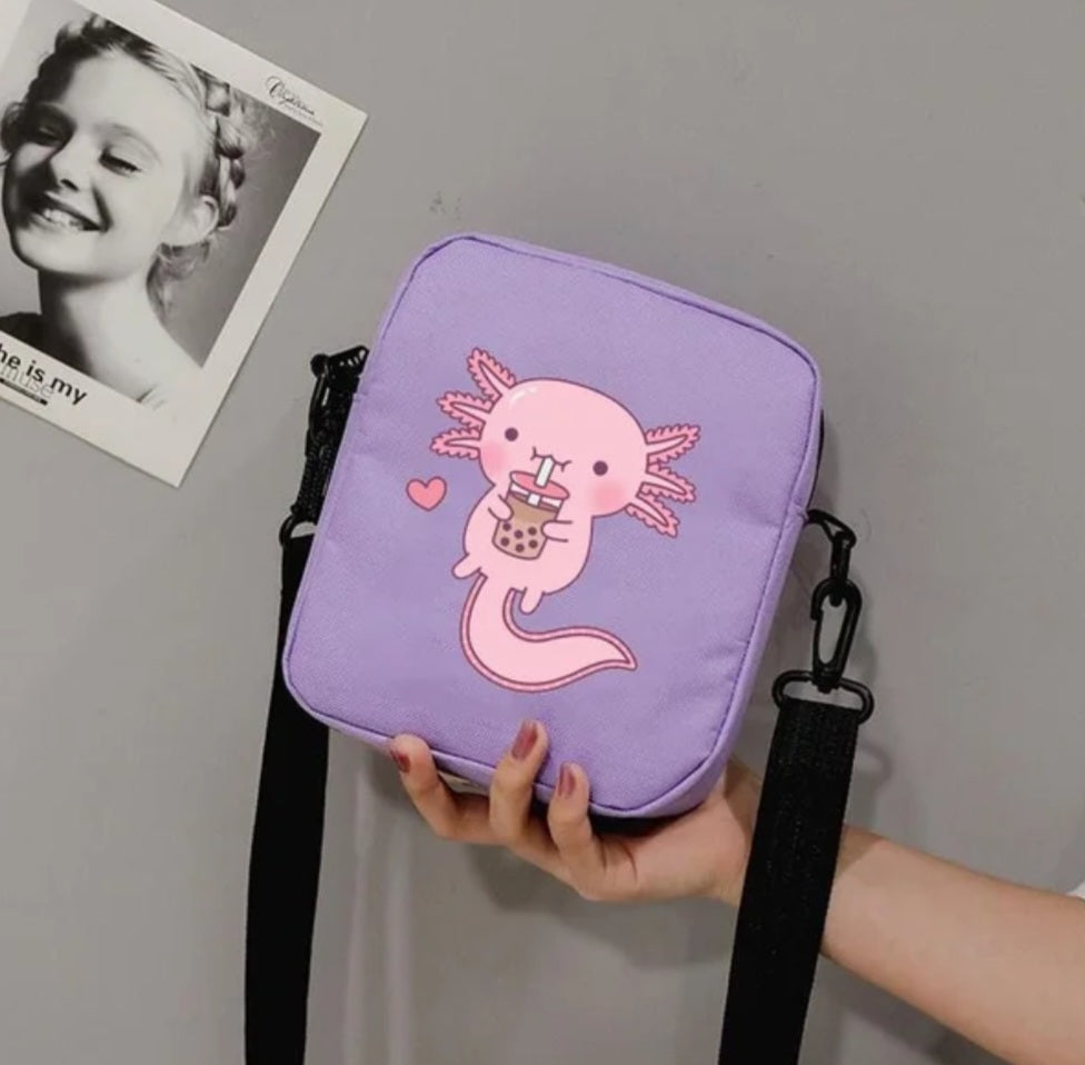 Axolotl shoulder bag