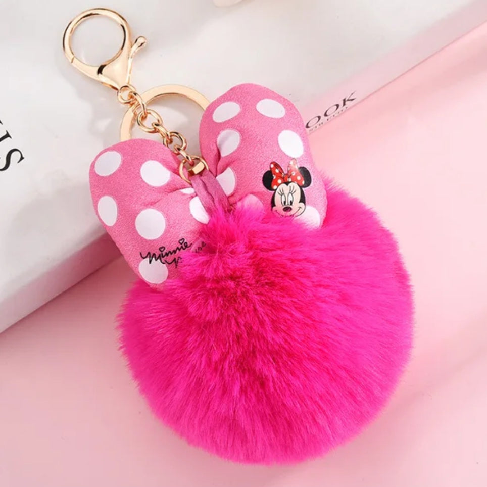 MM pom pom key chain