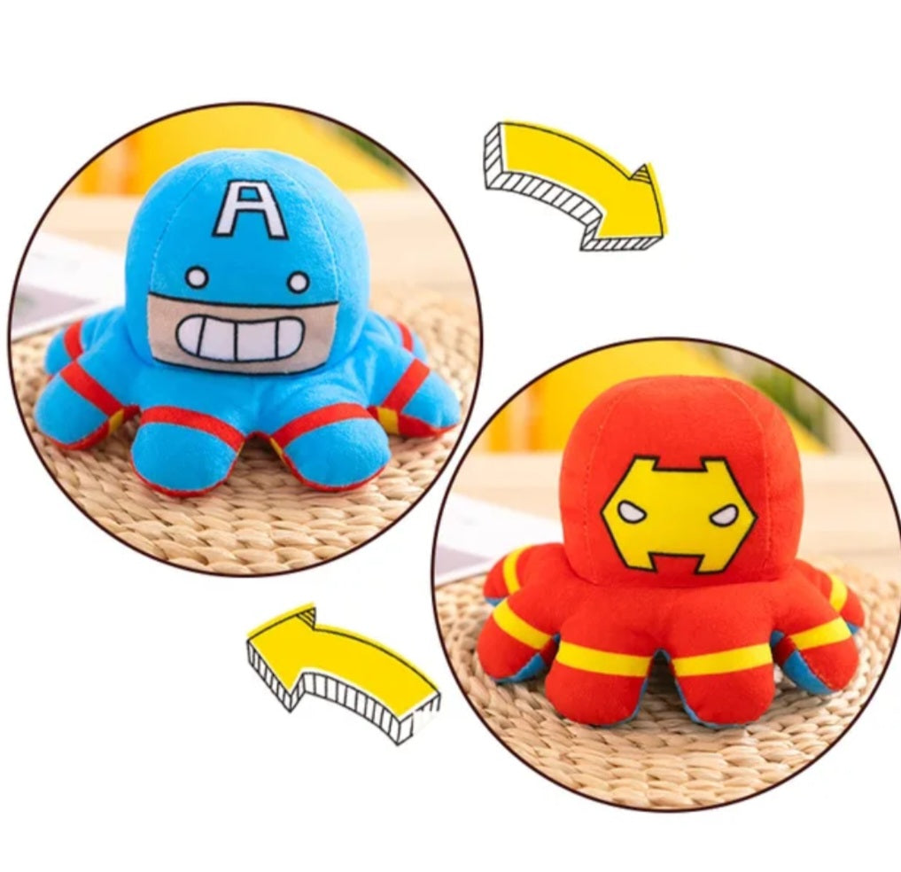Reversible plush
