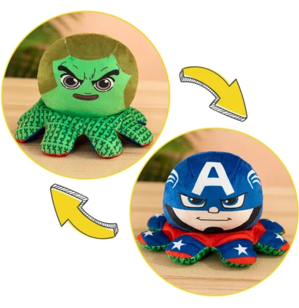Reversible plush