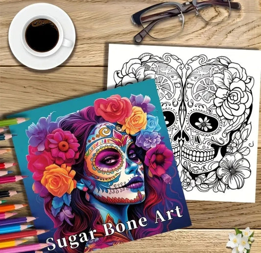 Adult colouring book
