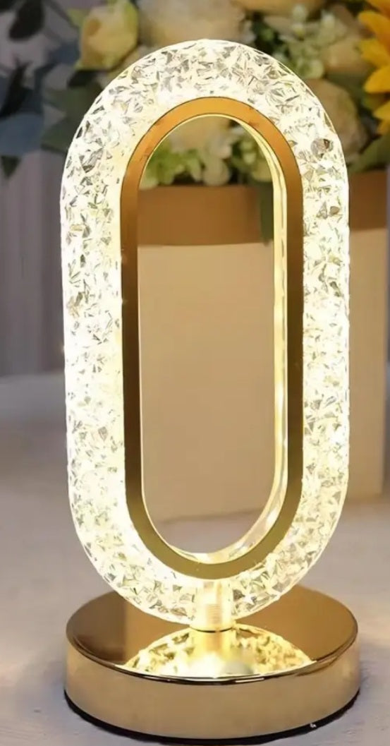 Oval table lamp