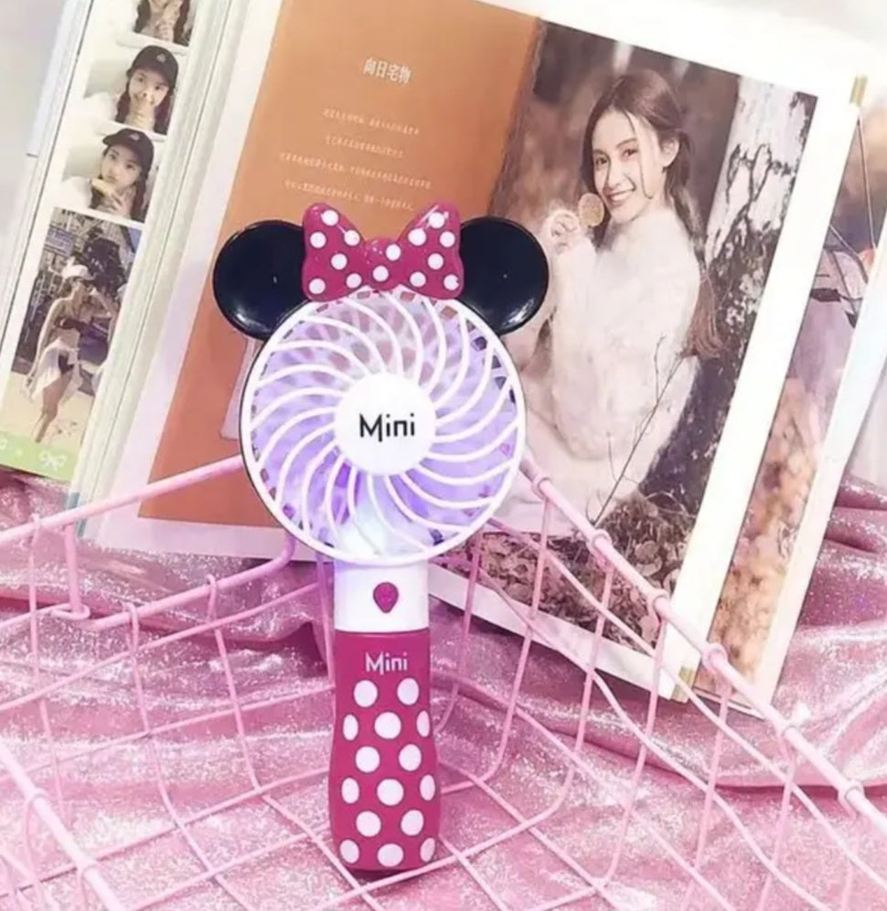 Mouse portable fan