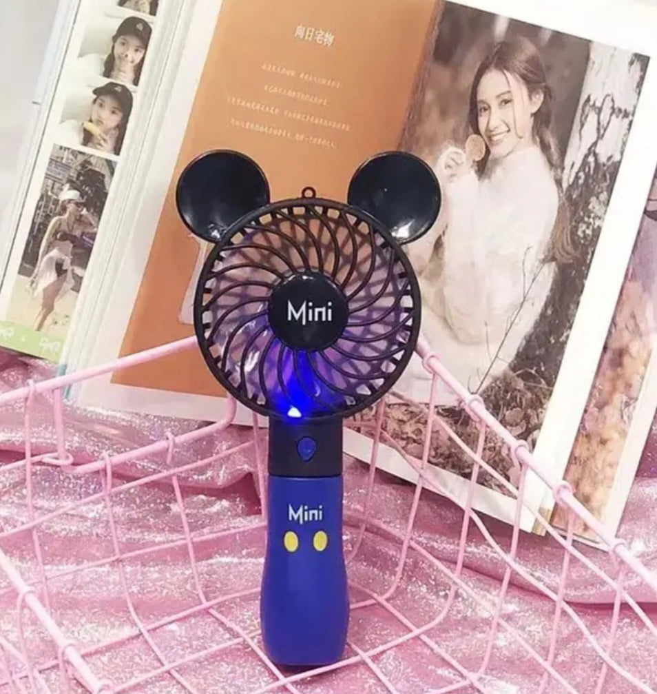 Mouse portable fan