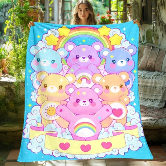 Care bear blanket