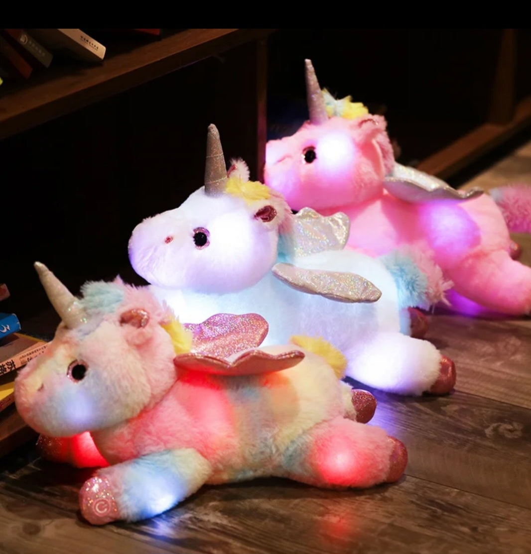 LED laying unicorn