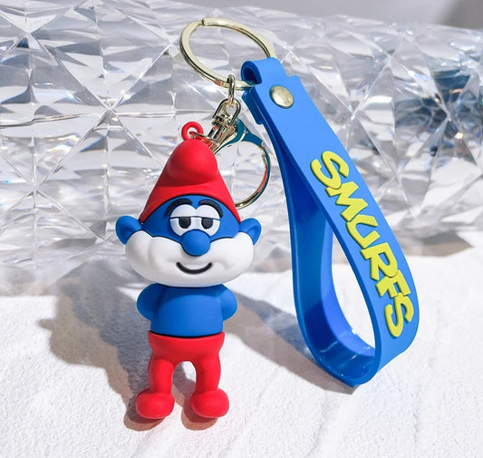 Smurfs keychain