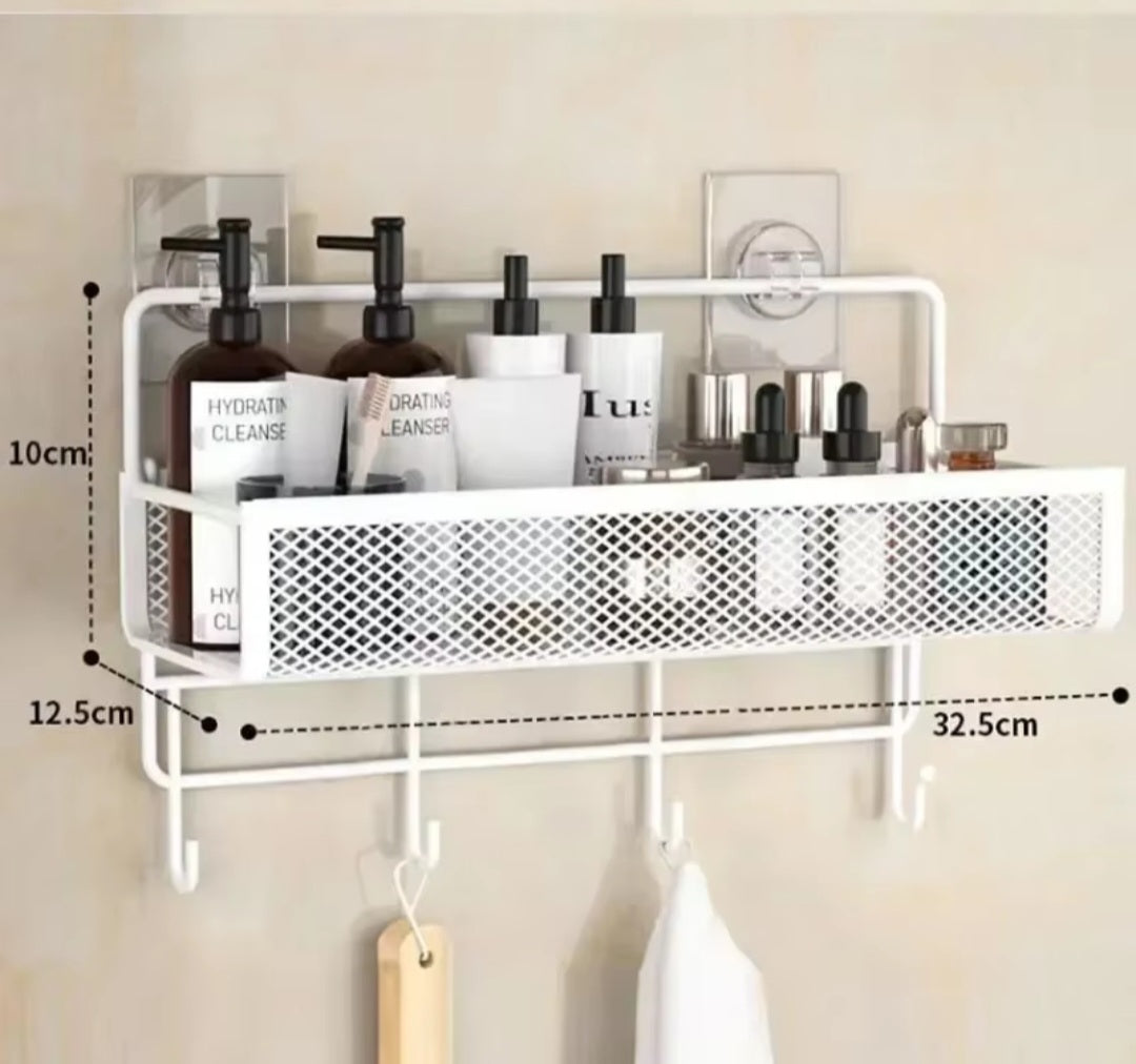 Wall mounted storage rack