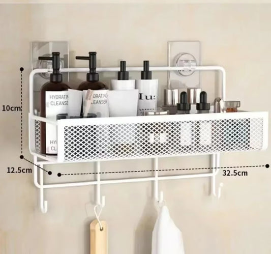 Wall mounted storage rack