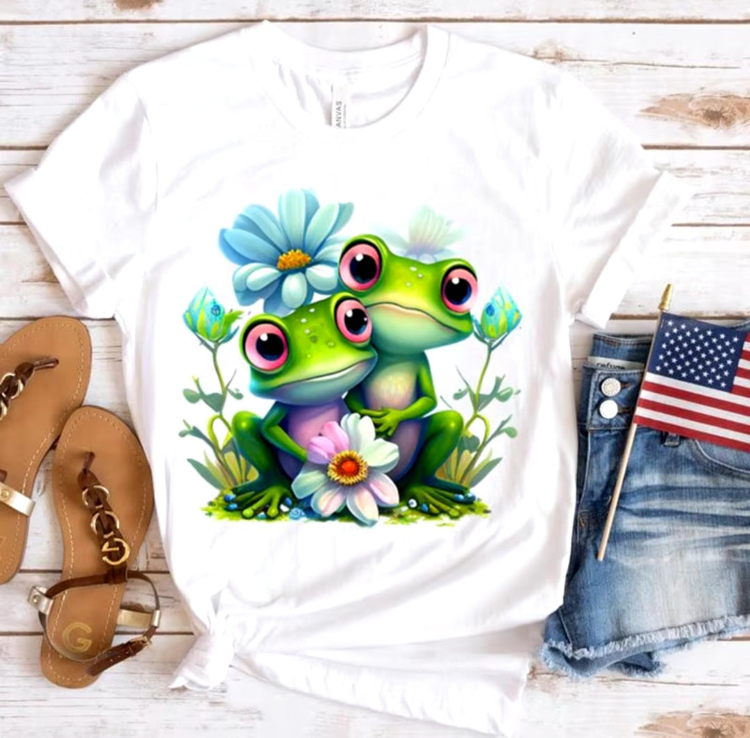 Cute frog t shirt