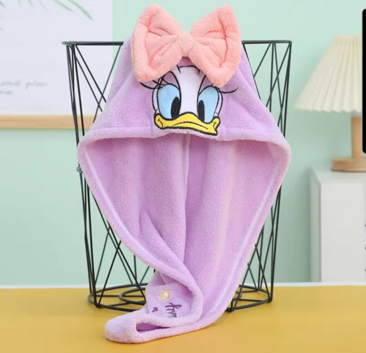 Duck hair towel