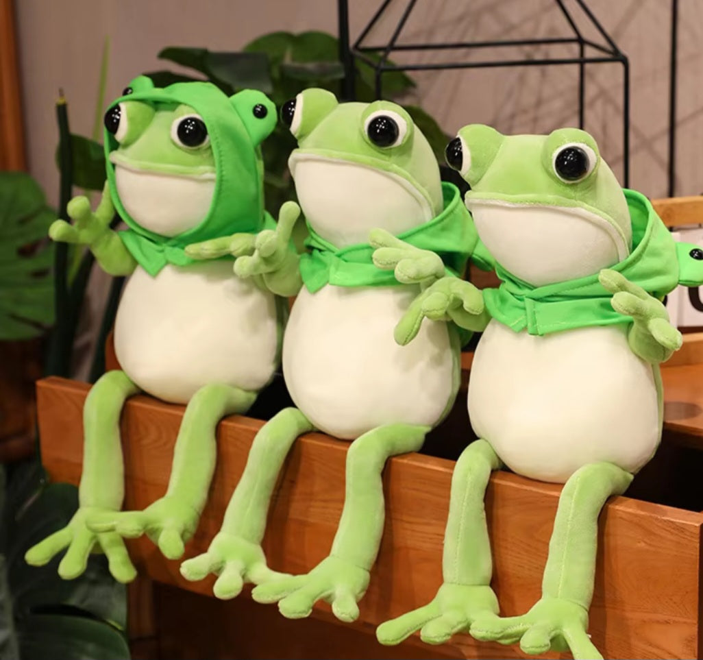 Frog plush