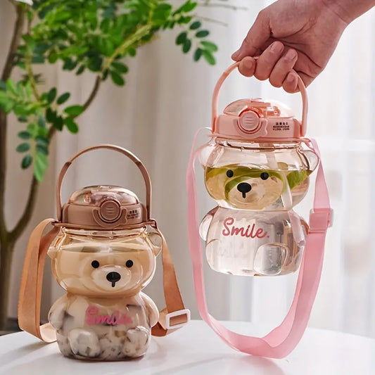 Cartoon Bear Shaped Water Bottle