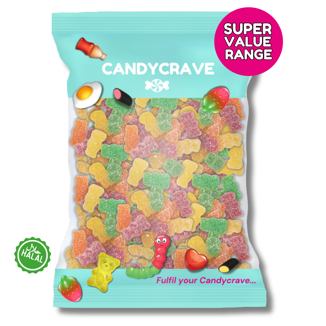 Super Value Fizzy Bears 1kg