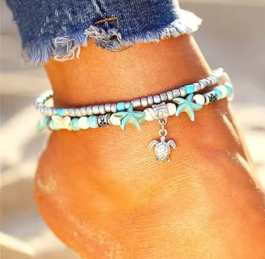 Turtle anklet