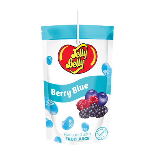 Berry Blue Fruit Drink Pouch 8x200ml