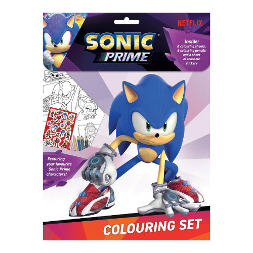 Hedgehog colouring set
