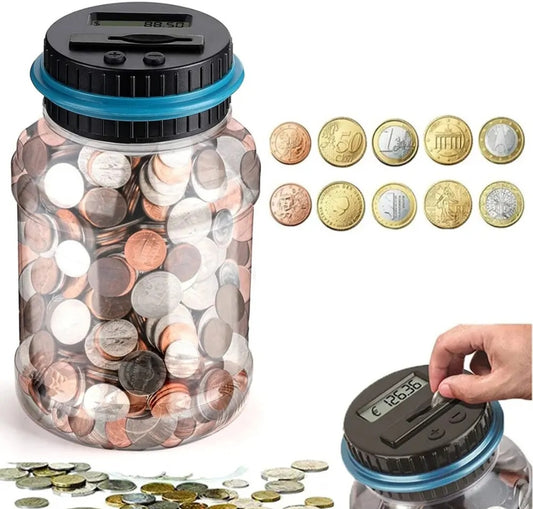 Electronic piggy bank