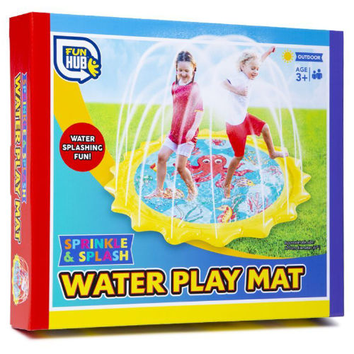 SPRINKLE AND SPLASH WATER PLAYMAT
