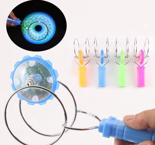 Magnetic spinning top