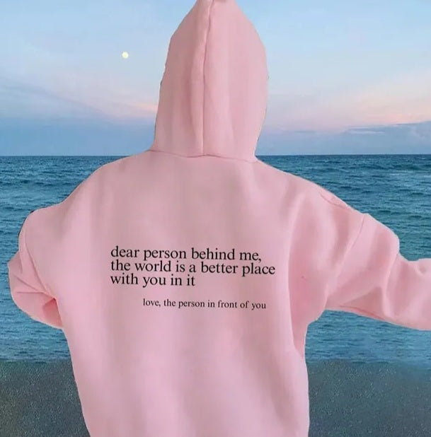 Mental health Slogan hoodie