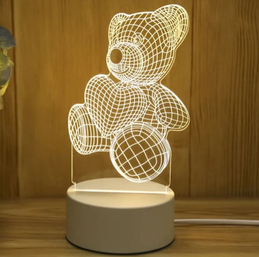 LED bear night light