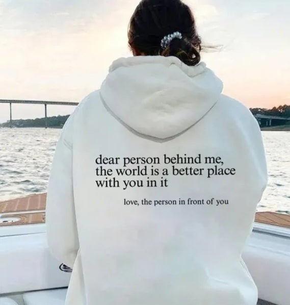 Mental health Slogan hoodie