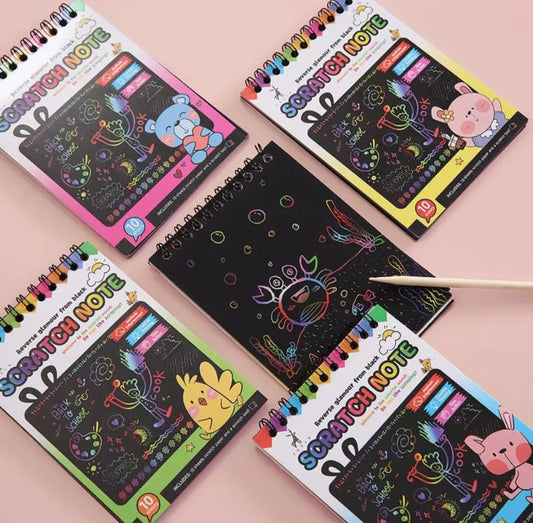 Magic scratch paper