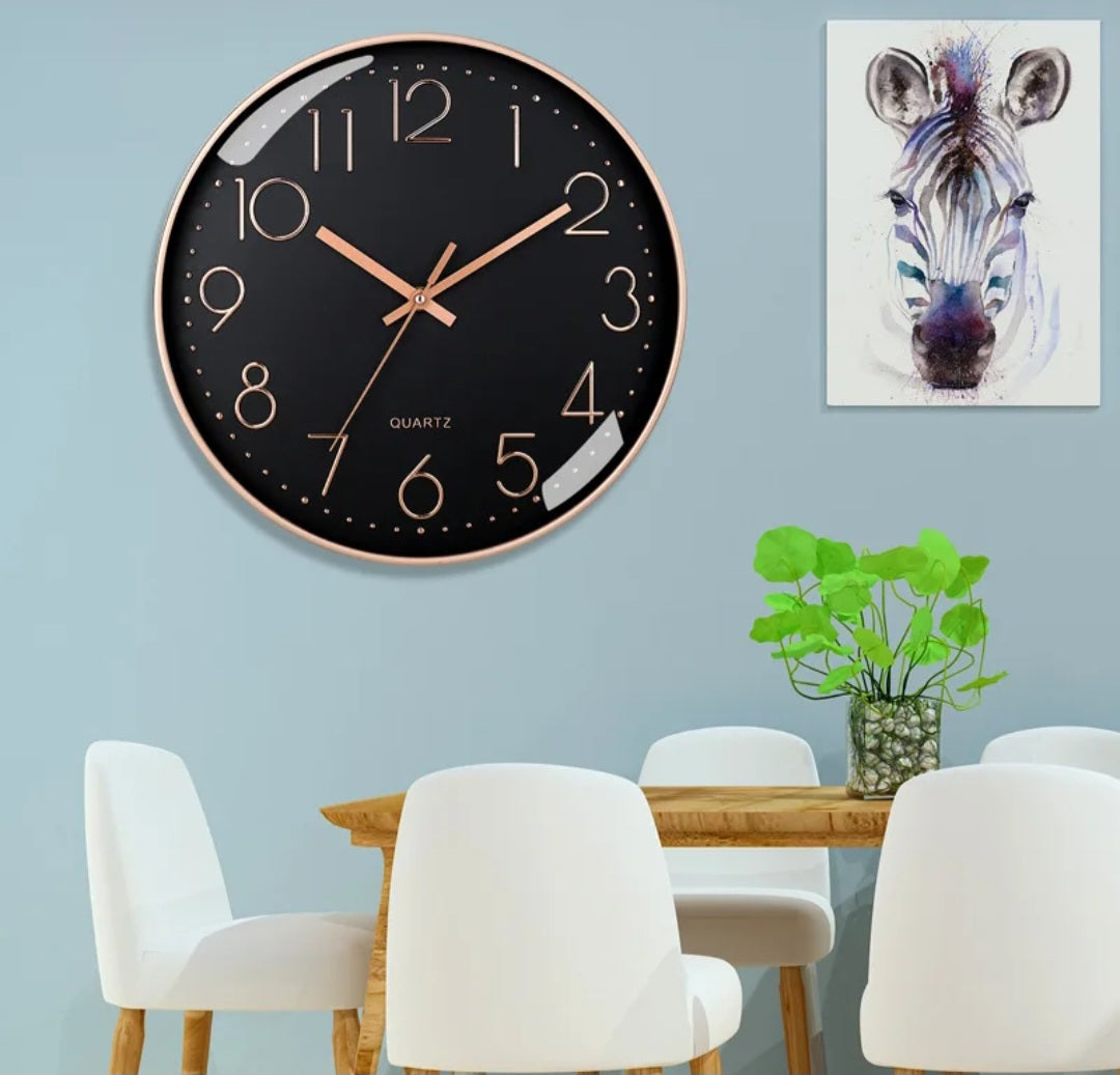 8inch silent tick wall clock