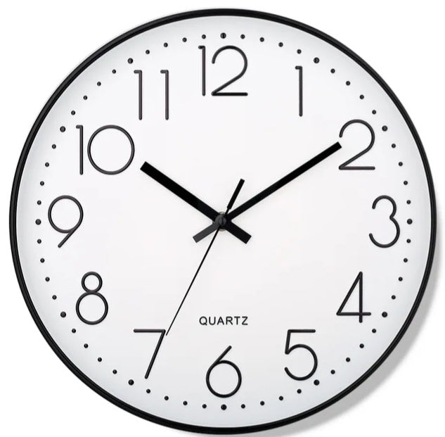 8inch silent tick wall clock