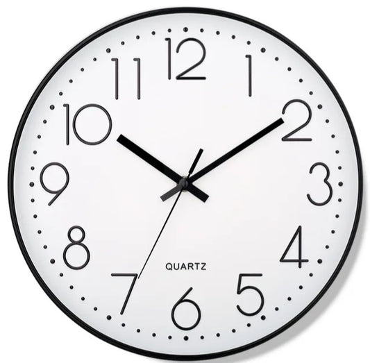 8inch silent tick wall clock